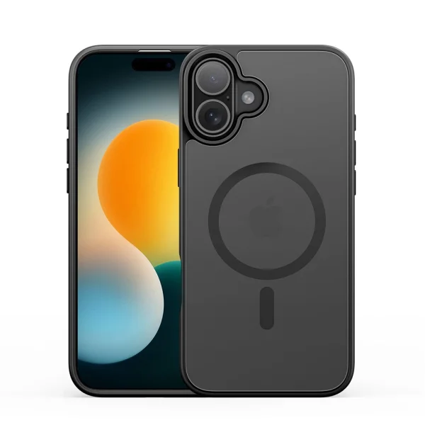 Калъф Dux Ducis Yind MagSF за iPhone 17, черен 2