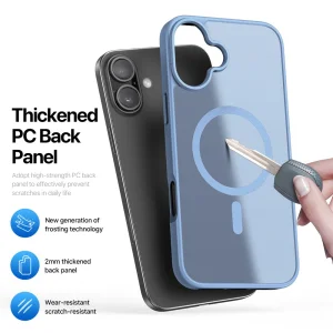 Dux Ducis Yind MagSF Case for iPhone 17, light blue 6