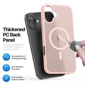 Case Dux Ducis Yind MagSF for iPhone 17, light pink 6