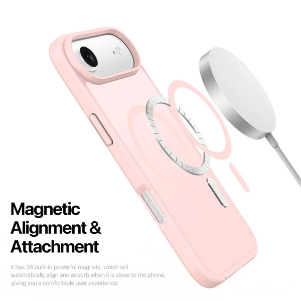 Dux Ducis Yind MagSF Case for iPhone 17 Air, light pink 5