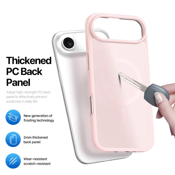 Dux Ducis Yind MagSF Case for iPhone 17 Air, light pink 6