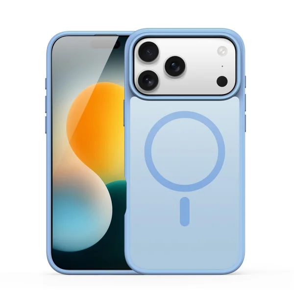 Калъф Dux Ducis Yind MagSF за iPhone 17 Pro, светло син 2