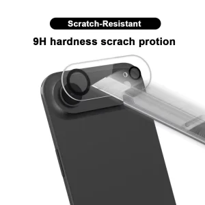Стъклен протектор Wanlonfeng за камерата на iPhone 17 Air, прозрачен 3