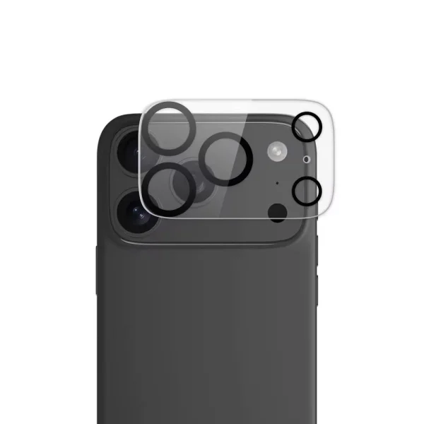 Стъклен протектор Wanlonfeng за камерата на iPhone 17 Pro Max, прозрачен 1
