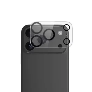 Стъклен протектор Wanlonfeng за камерата на iPhone 17 Pro Max, прозрачен