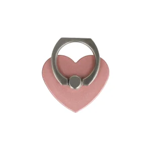 Държач за телефон Ring Heart, розово сърце
