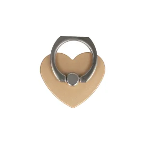 Държач за телефон Ring Heart, златисто сърце