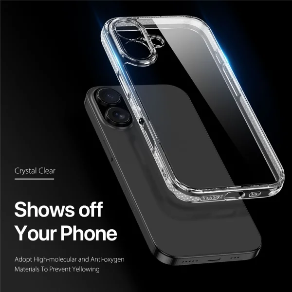 Dux Ducis Clin Anti-drop case for iPhone 17, transparent 2