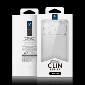 Shockproof Acrylic case for iPhone 17 Pro, transparent 5