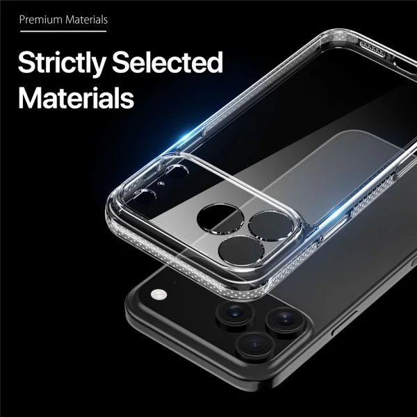 Калъф Dux Ducis Clin Anti-drop за iPhone 17 Pro Max, прозрачен 4