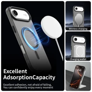 Plastic case Anti Drop Hybrid MagSF for iPhone 17 Air, black 3