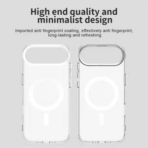 Plastic case Anti Drop Hybrid MagSF for iPhone 17 Air, white 4