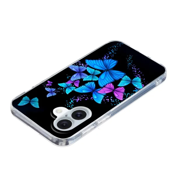 Silicone case for iPhone 17, Butterflies 3