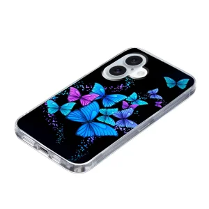 Silicone case for iPhone 17, Butterflies 4