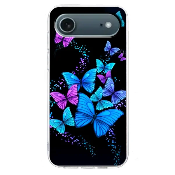 Silicone case for iPhone 17 Air, Butterflies 2