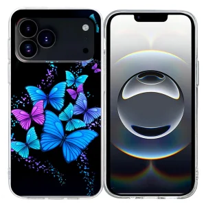 Силиконов калъф за iPhone 17 Pro, Пеперуди