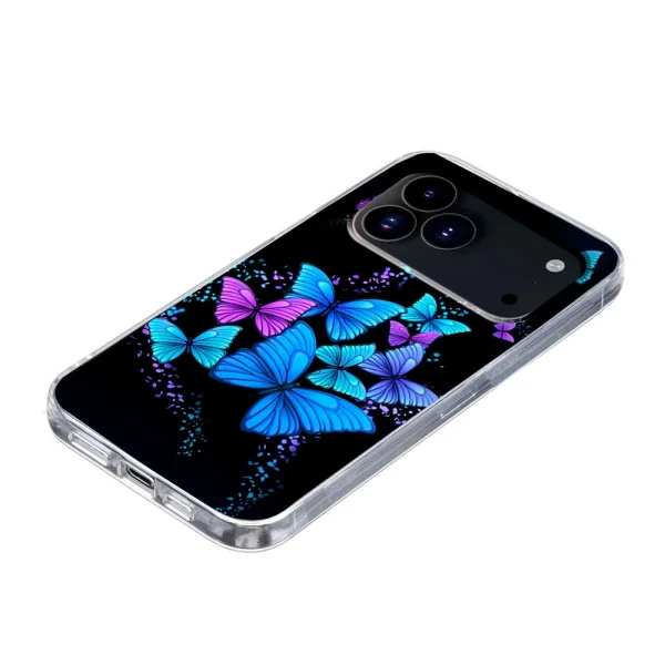 Silicone Case for iPhone 17 Pro Max, Butterflies 4
