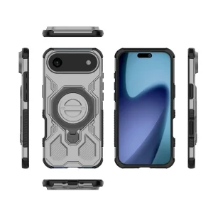 Magnetic Metal Kickstand case for iPhone 17 Air, grey 5