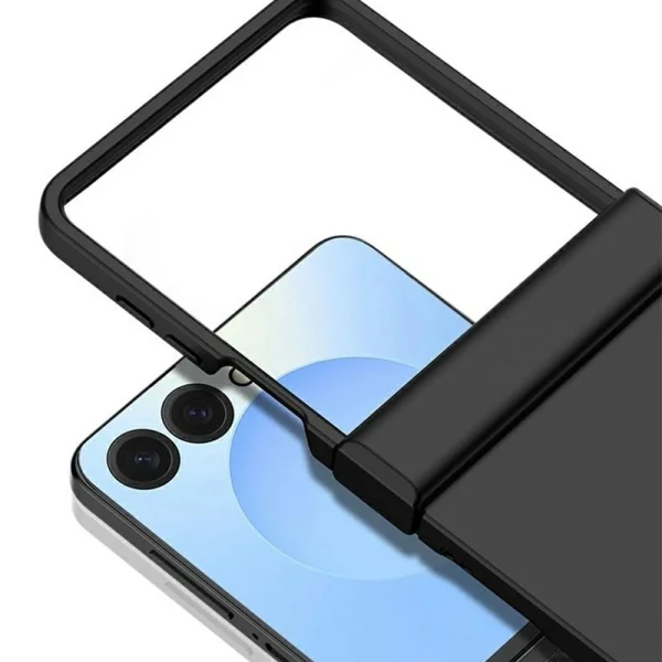 Пластмасов калъф Skin Feel за Samsung Galaxy Z Flip7 5G, Черен 2