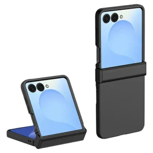 Пластмасов калъф Skin Feel за Samsung Galaxy Z Flip7 5G, Черен