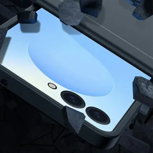 Пластмасов калъф Skin Feel за Samsung Galaxy Z Flip7 5G, Черен 4