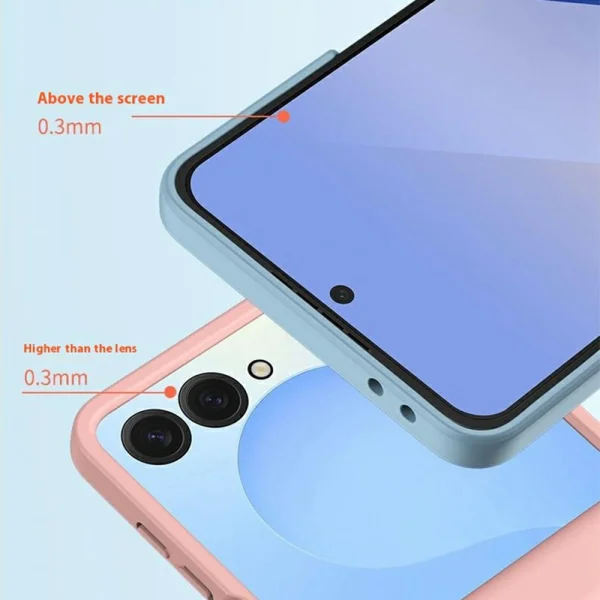 Пластмасов калъф Skin Feel за Samsung Galaxy Z Flip7 5G, Розов 2