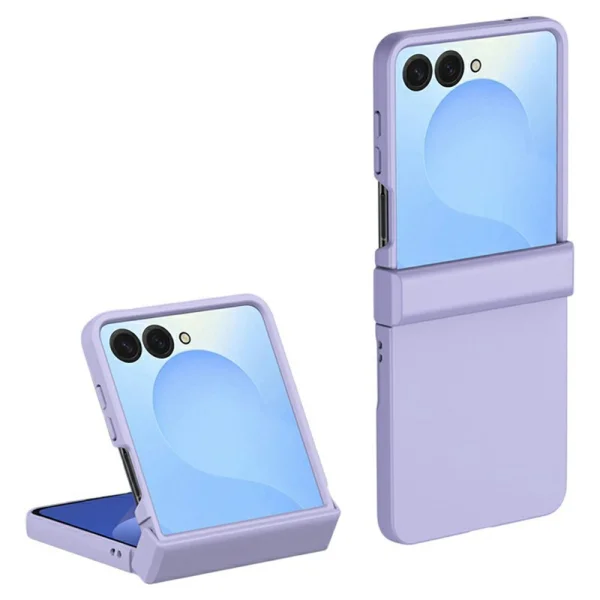 Пластмасов калъф Skin Feel за Samsung Galaxy Z Flip7 5G, Лилав 1
