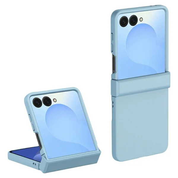 Пластмасов калъф Skin Feel за Samsung Galaxy Z Flip7 5G, Светло син 1