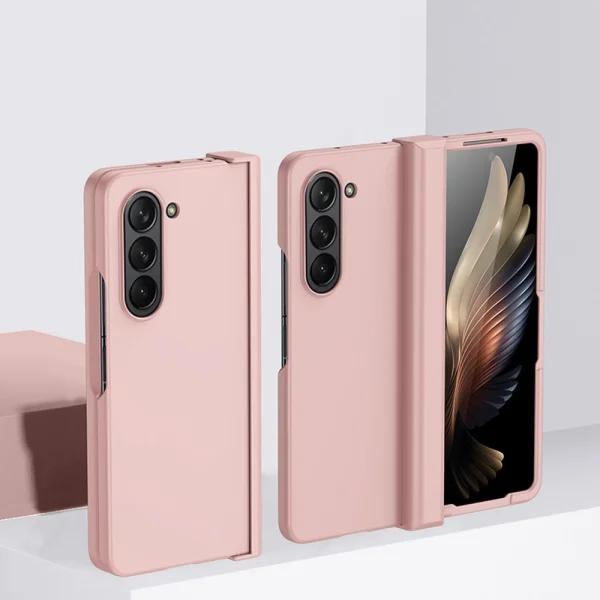 Калъф Skin Feel за Samsung Galaxy Z Fold 7 5G, розов 2