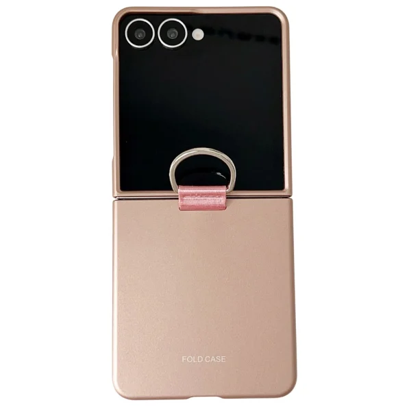 Калъф Ring Holder Anti Drop за Samsung Galaxy Z Flip7 5G, розов 1