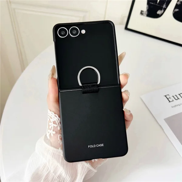 Калъф Ring Holder Anti Drop за Samsung Galaxy Z Flip7 5G, черен 2