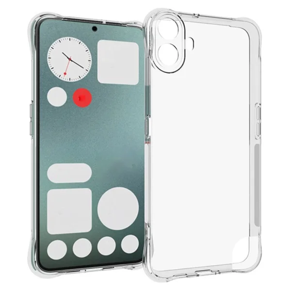 Silicone case Non-Slip for Nothing CMF Phone 1, transparent 1