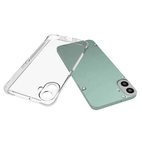 Silicone case Non-Slip for Nothing CMF Phone 1, transparent 3