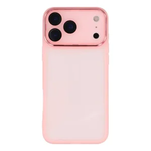Wanlonfeng Dksm Silicone Case with Glass Protector for iPhone 17 Pro, Pink 4