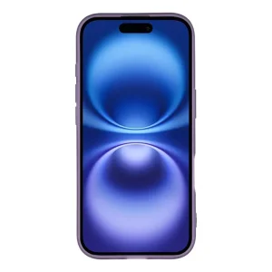 Silicone Case with Glass Protector Wanlonfeng Dksm for iPhone 17, Purple 3