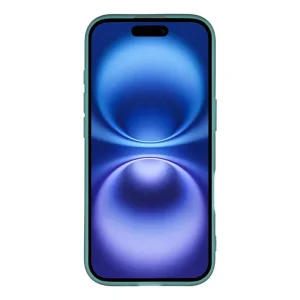 Silicone case with glass screen protector Wanlonfeng Dksm for iPhone 17, green 3