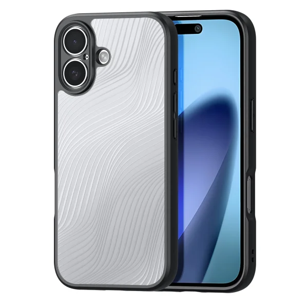 Dux Ducis Aimo Case for iPhone 17, Black- Transparent 1