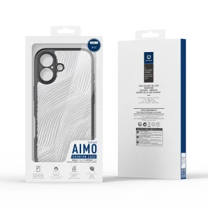 Dux Ducis Aimo Case for iPhone 17, Black- Transparent 6
