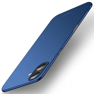 Пластмасов калъф Mofi Shield Matte за iPhone 17, син
