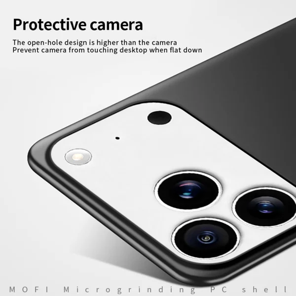 Mofi Shield Matte Plastic Case for iPhone 17 Pro, black 3