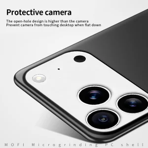Mofi Shield Matte Plastic Case for iPhone 17 Pro, black 3