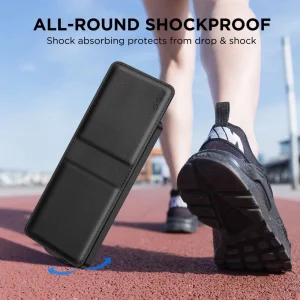 Tech-Protect Wallet Case for Samsung Galaxy Z Flip7, black 3