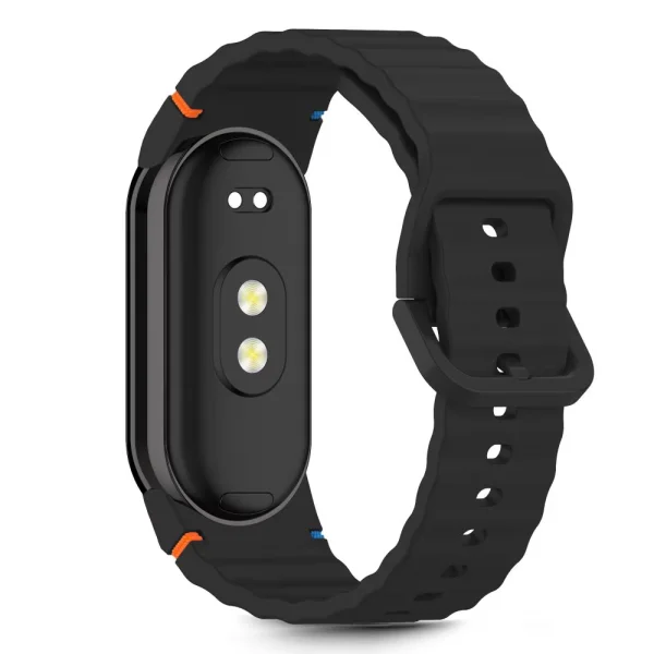 Tech-Protect Silicone Sport Silicone Strap for Xiaomi Smart Band 8 /9/10/NFC, black 1