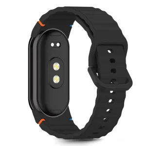Силиконова каишка Tech-Protect Silicone Sport за Xiaomi Smart Band 8 /9/10/NFC, черен