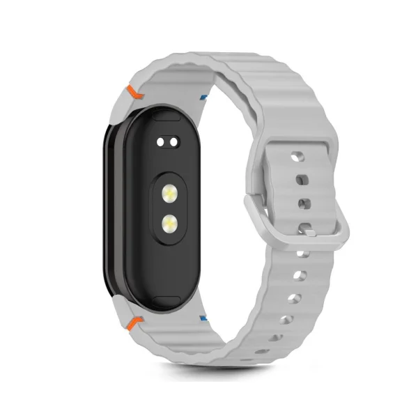 Силиконова каишка Tech-Protect Silicone Sport за Xiaomi Smart Band 8 /9/10/NFC, сив 1