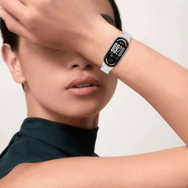 Силиконова каишка Tech-Protect Silicone Sport за Xiaomi Smart Band 8 /9/10/NFC, сив 3