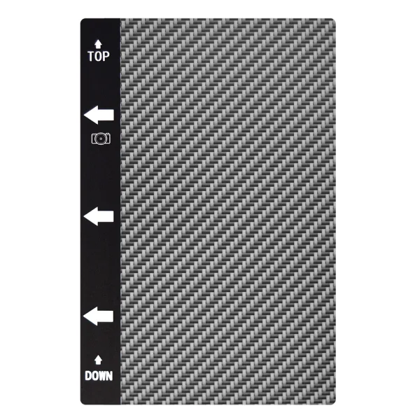 Фолио протектор за Samsung Galaxy A52s, Carbon 3D Silver 2