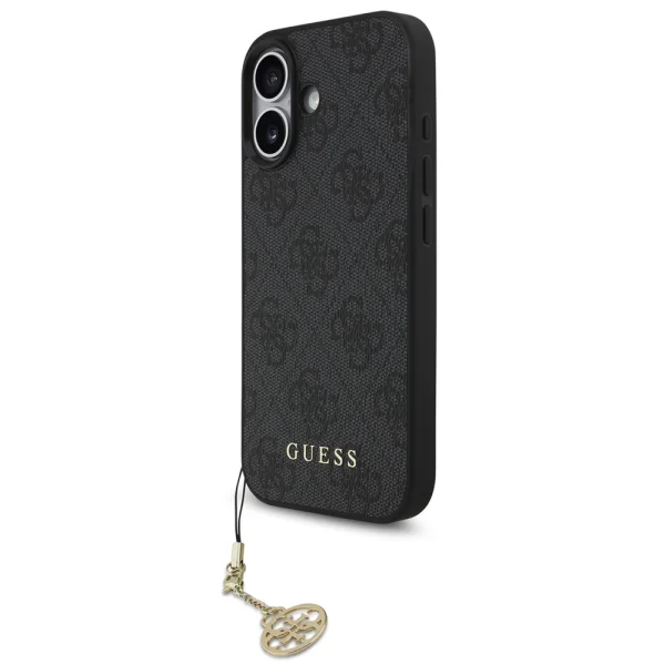 Калъф Guess 4G Charm за iPhone 17, сив 1