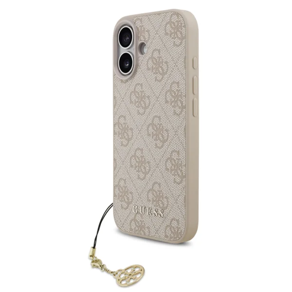 Калъф Guess 4G Charm за iPhone 17, розов 1