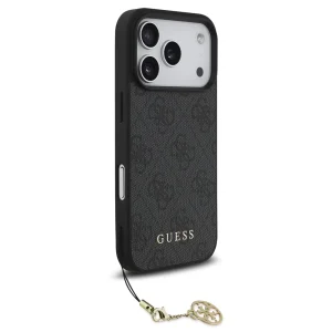 Калъф Guess 4G Charm за iPhone 18 Pro, сив 3